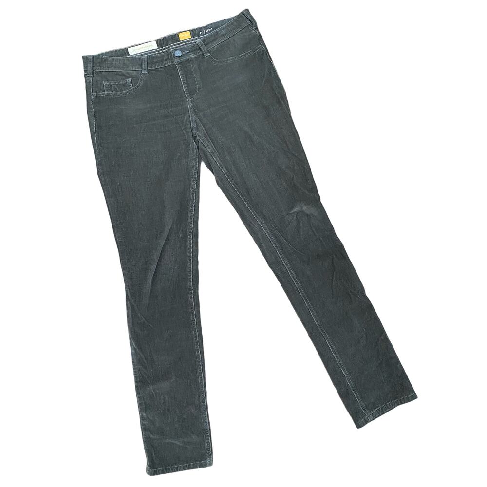 PILCRO & the LETTERPRESS Corduroy Leggings SIZE 30 Serif Fit Pants Flat Front